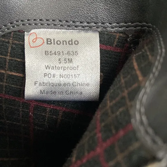 NWOT Blondo Valli Waterproof Ankle Bootie Women's Size 5.5