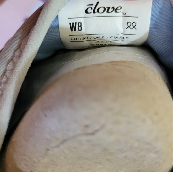 NWOT Clove Classic Gray Matter Nursing Work Slip Resistant Shoes Size 8
