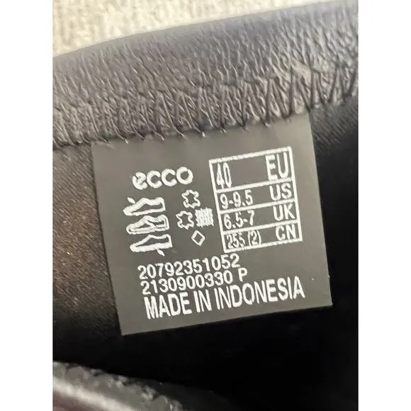 NWOT ECCO Shape Sculpted Motion 75 Platform Boot Black 39, US 9-9.5
