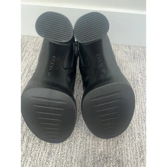 NWOT ECCO Shape Sculpted Motion 75 Platform Boot Black 39, US 9-9.5