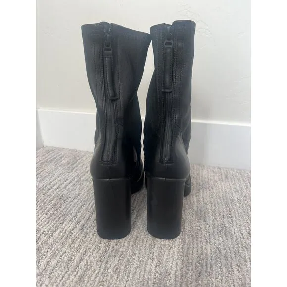 NWOT ECCO Shape Sculpted Motion 75 Platform Boot Black 39, US 9-9.5