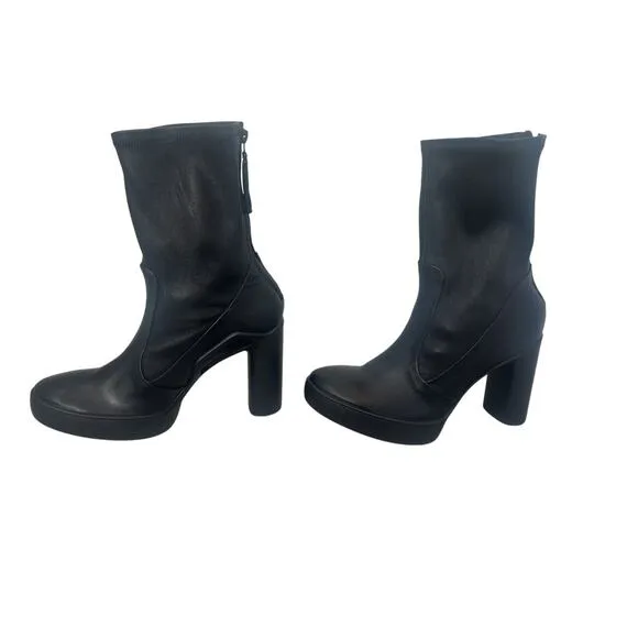 NWOT ECCO Shape Sculpted Motion 75 Platform Boot Black 39, US 9-9.5
