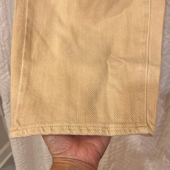 NWOT Free People Osaka Mid Rise Barrel Jeans