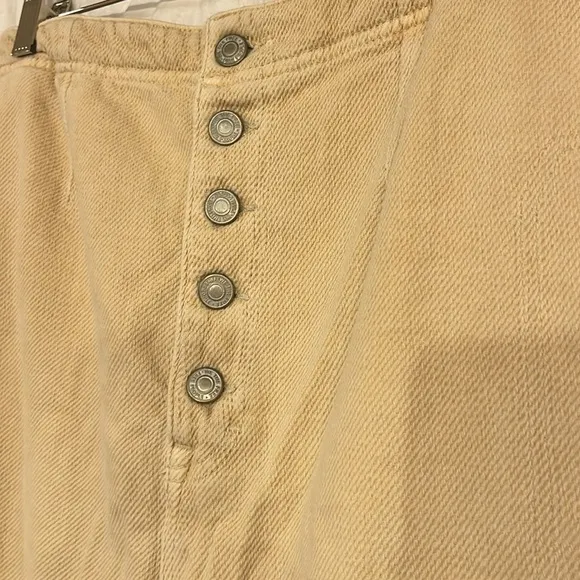 NWOT Free People Osaka Mid Rise Barrel Jeans