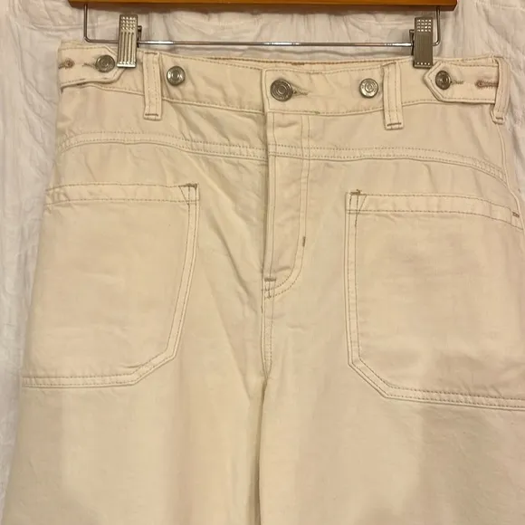 NWOT Free People Palmer Cuff Jeans