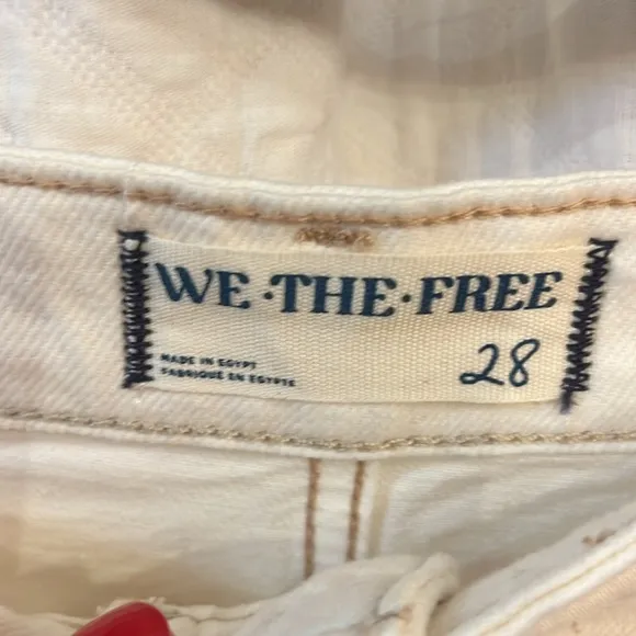 NWOT Free People Palmer Cuff Jeans