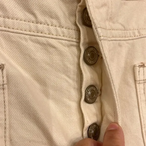 NWOT Free People Palmer Cuff Jeans