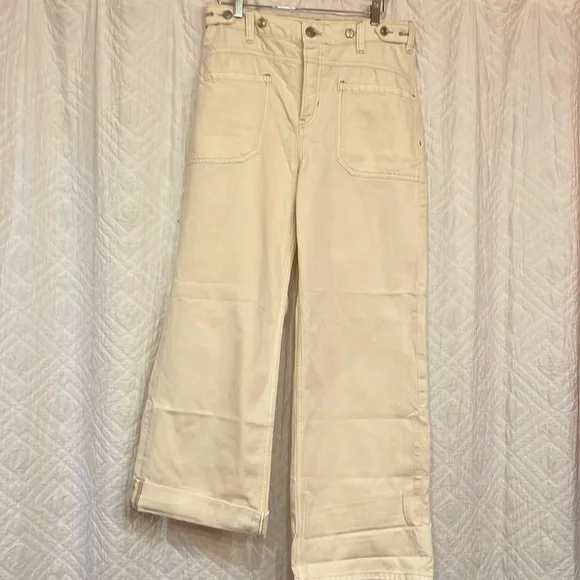 NWOT Free People Palmer Cuff Jeans