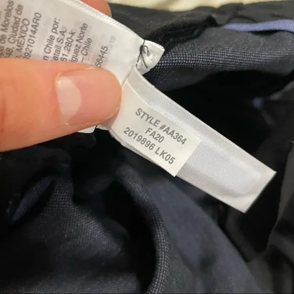NWOT j crew slim fit dress pant Oxford navy grey Oxford