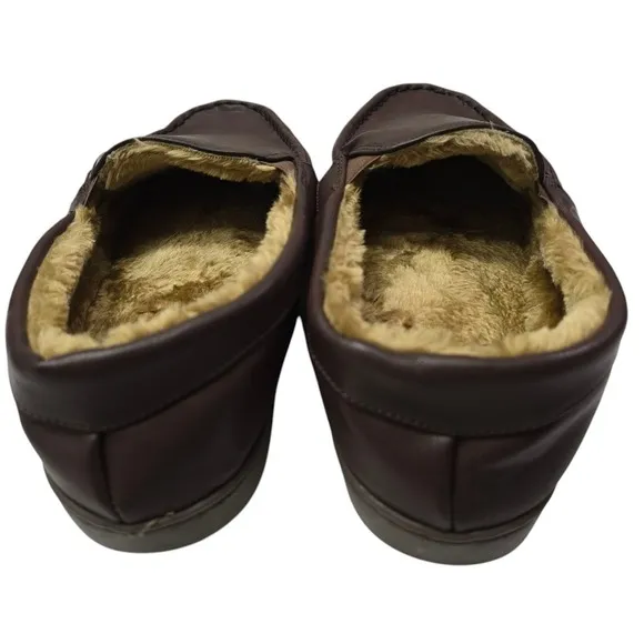 NWOT KingSize Romeo Slippers Brown Mens Size 10 EW