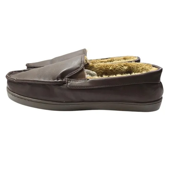 NWOT KingSize Romeo Slippers Brown Mens Size 10 EW