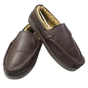 NWOT KingSize Romeo Slippers Brown Mens Size 10 EW
