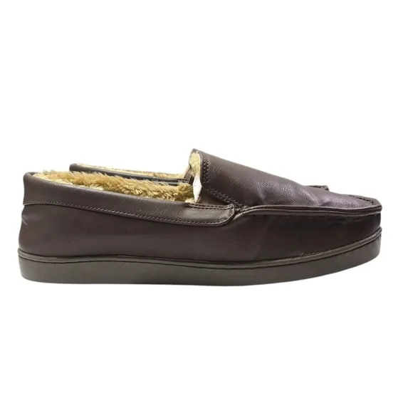 NWOT KingSize Romeo Slippers Brown Mens Size 10 EW
