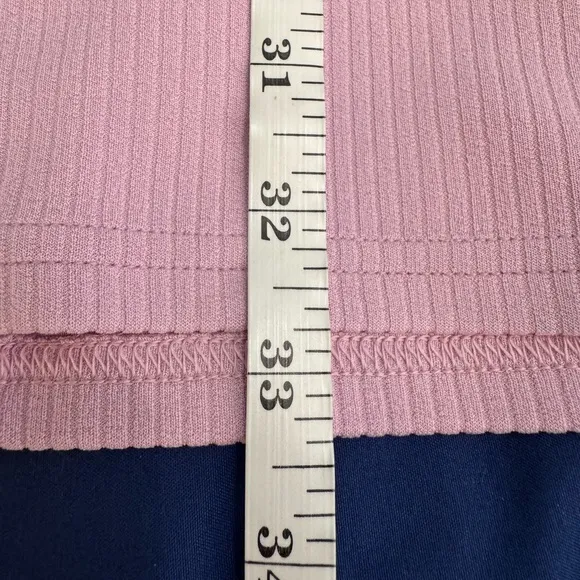 NWOT Lululemon Ribbed Softstreme Slim-Fit Tank Dress Pink Peony