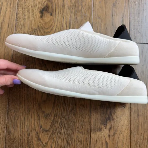 NWOT Mahabis Summer #SUM-A1V1 Women's Ivory Slippers Size 9.5-10