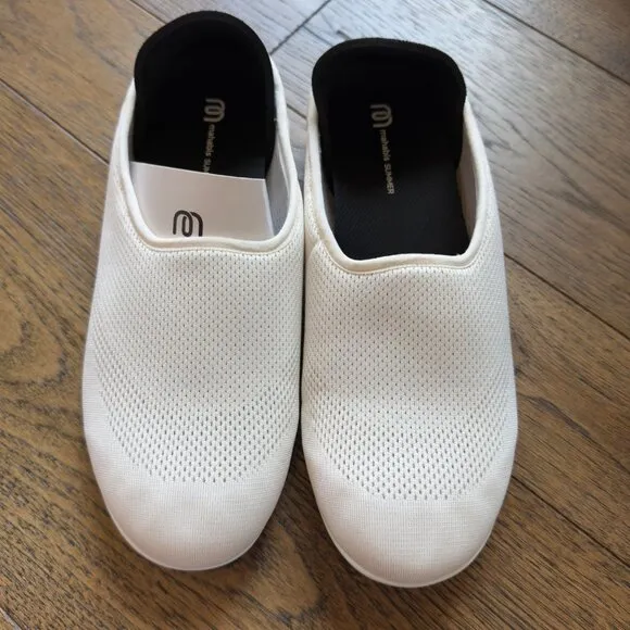 NWOT Mahabis Summer #SUM-A1V1 Women's Ivory Slippers Size 9.5-10