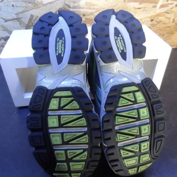 NWOT - REEBOK Ketia Steel Toe Women's Grey/Green Oxford - Size 7M- New In Box