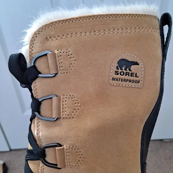 NWOT Sorel Tivoli IV Tall Waterproof Winter Boots 7 Faux Fur