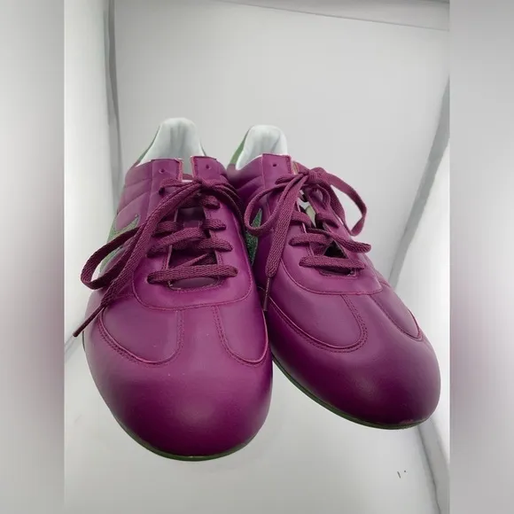 NWOT Vintage Nike Sprint Sister Running Shoes Women 11 Deep Purple Green Swoosh