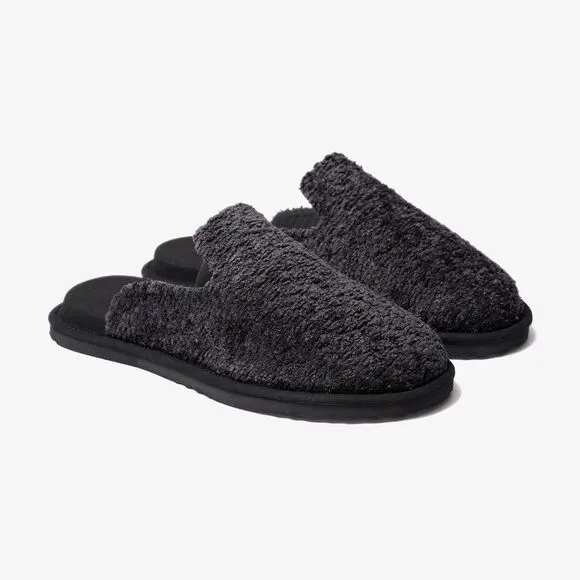 NWOT LUSSO Draper Bouclé Slippers in Thuma Graphite