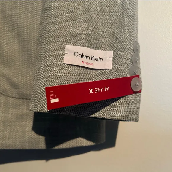 NWT $295 Calvin Klein X-Slim Fit Blazer, Mint Green, Men’s 36S