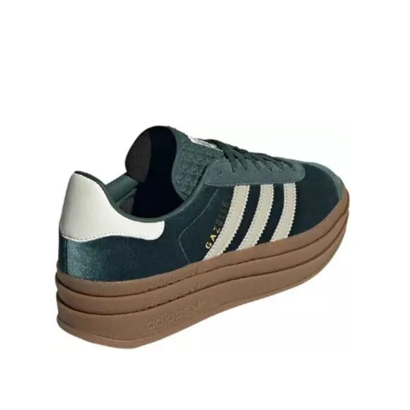 🆕💯NWT💯🆕 adidas Originals Women's Gazelle Bold Shoes. 🟢Color: Green/Grey🟢