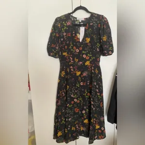 NWT Amour Vert Odette Washable Silk Dress in Germain Floral Size Medium