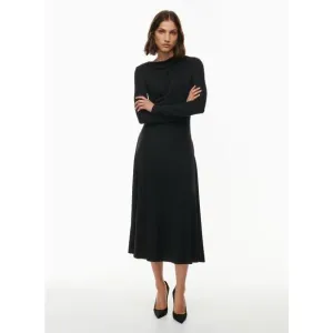 NWT Aritzia Babaton Renzo Maxi Dress in Black Size Medium