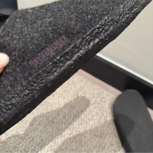 NWT - Birkenstock -Gray Slippers Size EU 41