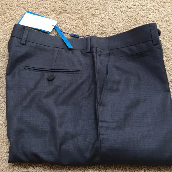 NWT! Bossini men’s grey slim dress pants .