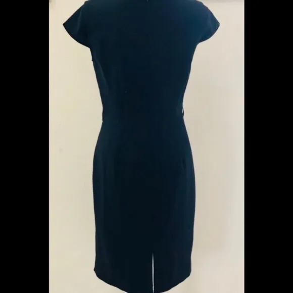 NWT CALVIN KLEIN Cowl Neck Cap Sleeve Shea…