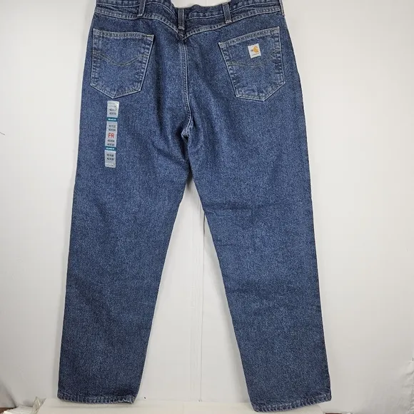 NWT Carhartt FR Relaxed Fit Jeans Flame Resistant, HRC3, NFPA 70E, NFPA211 42×32