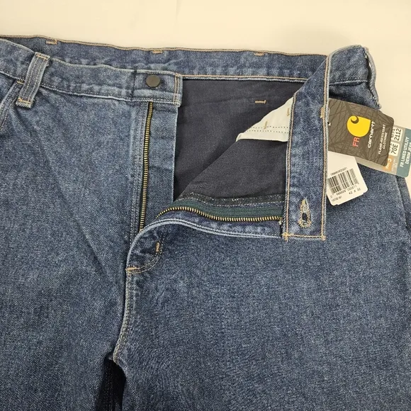 NWT Carhartt FR Relaxed Fit Jeans Flame Resistant, HRC3, NFPA 70E, NFPA211 42×32