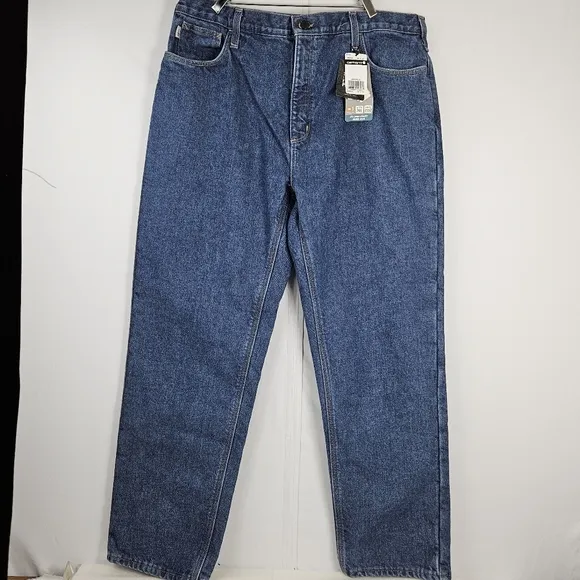 NWT Carhartt FR Relaxed Fit Jeans Flame Resistant, HRC3, NFPA 70E, NFPA211 42×32
