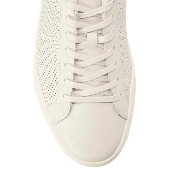 NWT Cole Haan Mens Grand Cross Court Sneakers Perforated Leather Ivory Black 11