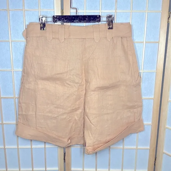 NWT Farm Rio Beige Tailored Shorts