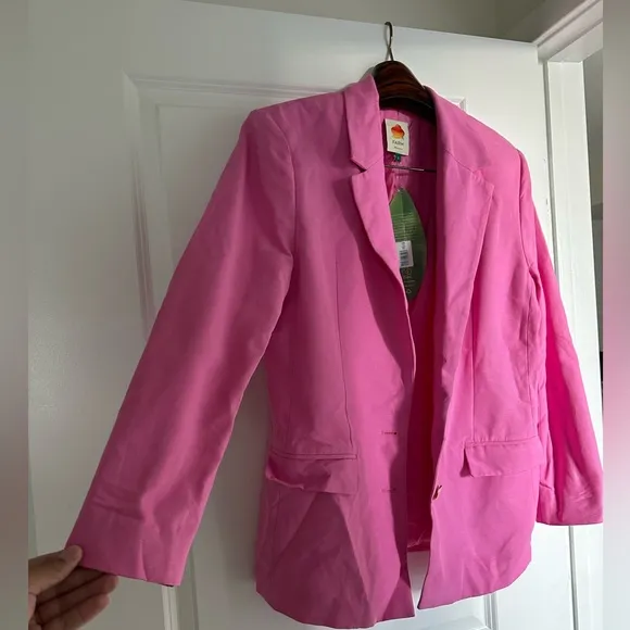 NWT FARM Rio Pink Blazer