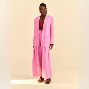 NWT FARM Rio Pink Blazer