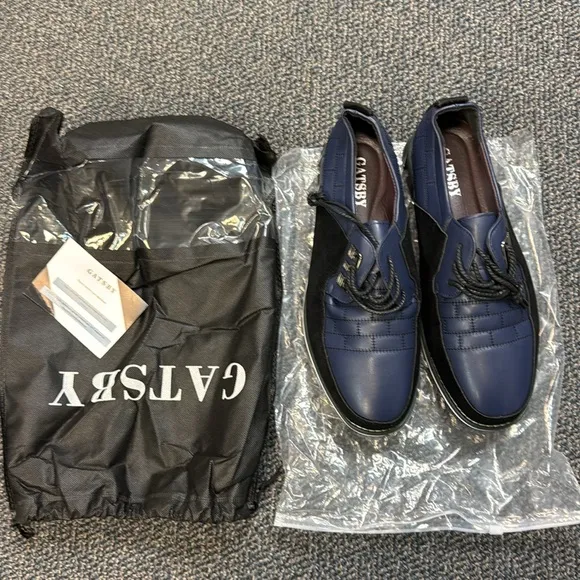 NWT Gatsby Mens Oxford Derby Orthopedic Leather Shoes