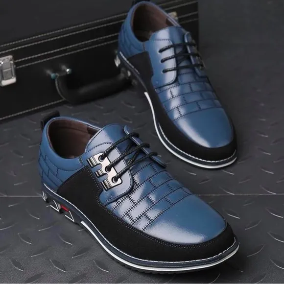 NWT Gatsby Mens Oxford Derby Orthopedic Leather Shoes