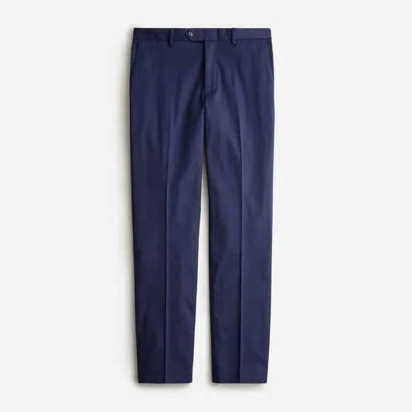 NWT J. Crew Mens Size 36 36x32 Bowery Slim-Fit Dress Pant in Stretch Chino NEW