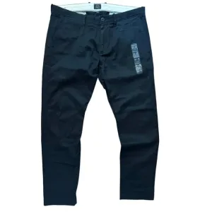 NWT J.Crew 484 Slim Fit Straight Chino Pant In Navy Blue Size 34x30