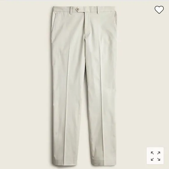 NWT J.crew Bowery Slim-fit dress pant in stretch chino