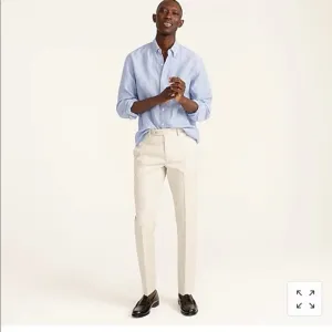 NWT J.crew Bowery Slim-fit dress pant in stretch chino