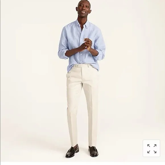 NWT J.crew Bowery Slim-fit dress pant in stretch chino