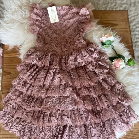 NWT Joyfolie Anouk Petticoat Dress Sz 6 Girl