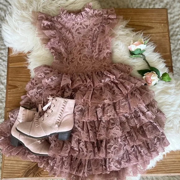 NWT Joyfolie Anouk Petticoat Dress Sz 6 Girl