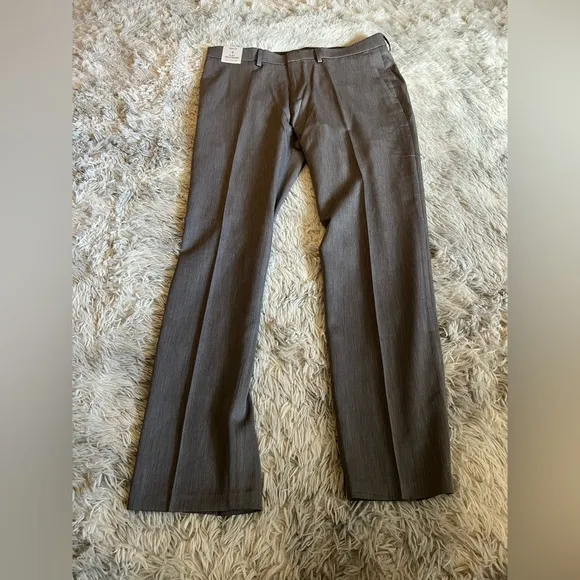 NWT Kenneth Cole Reaction stretch slim fit flex waistband men’s dress pants