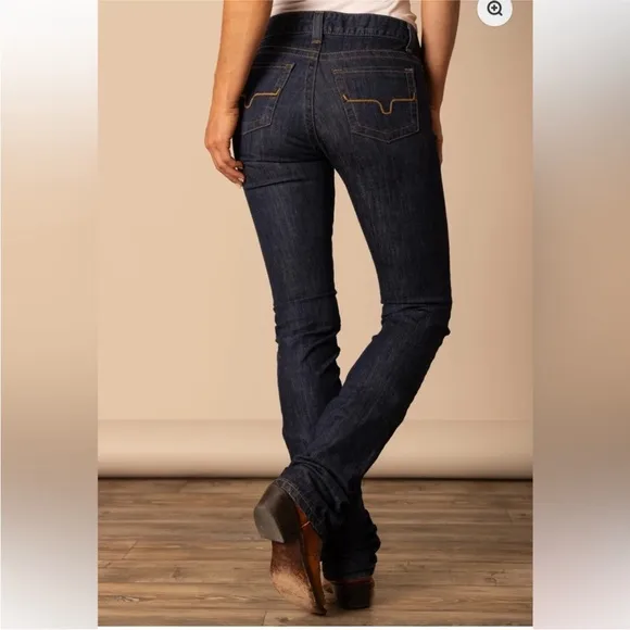 NWT KIMES RANCH Betty dark wash Blue Jeans Size 10 /32 made in USA denim