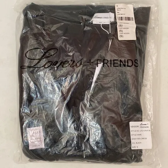 NWT LOVERS   FRIENDS Faux Patent Leather Dress